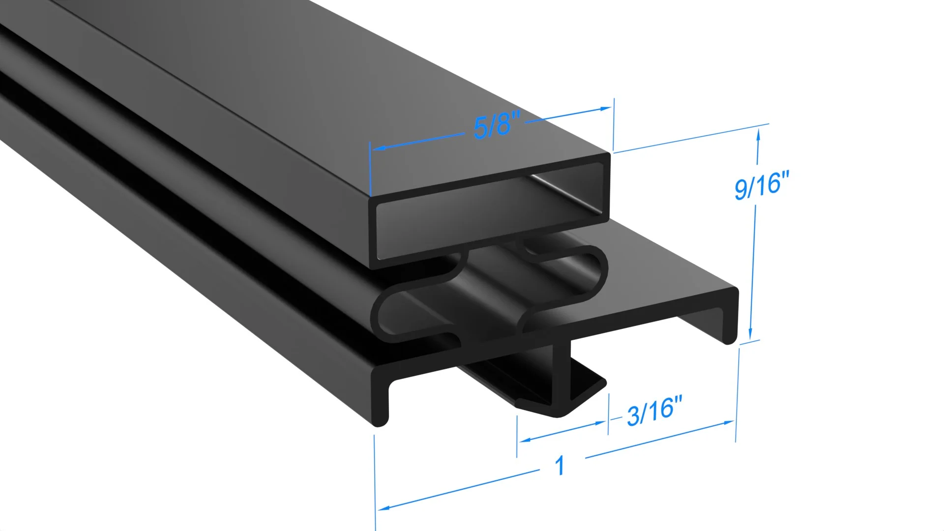 Refrigeration gasket profile 10-516