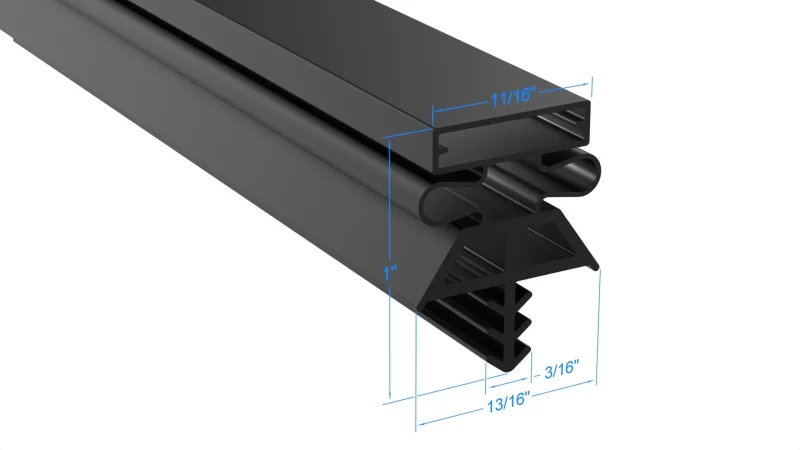 Refrigeration gasket profile 1445