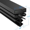 Refrigeration gasket profile 1504
