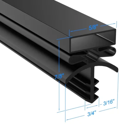 Refrigeration gasket profile 1567