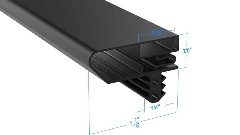 Refrigeration gasket profile 3646