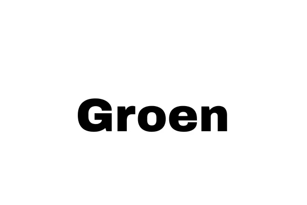 Groen