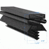 Refrigeration gasket profile 1445 detail 2