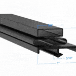 Refrigeration gasket profile 10-516 detail 2